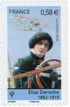 Les pionniers de l'aviation, Elise Deroche ADH485 - 2010 Neuf**