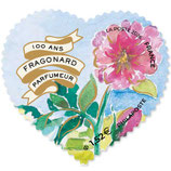 Paire de coeurs Fragonard adhésifs xxxx/xxxx 1,52€ et 3,10€ - 2026 Neuf**