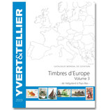 EUROPE Volume 3 - 2019 (Catalogue des timbres des pays d´Europe de H à P)