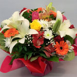 Bouquet rond Tendance Multicolore