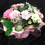 Bouquet rond Tendance Pastel