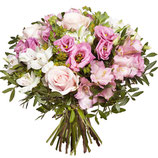 Bouquet rond Tendance Rose