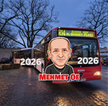 Busfoto Wandkalender 2026