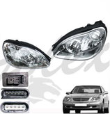 Scheinwerfer XENON rechts+links Klarglas für Mercedes S-Klasse W220 Facelift 98-05