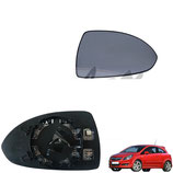 Spiegelglas heizbar rechts für Außenspiegel für Opel Corsa D 06-10