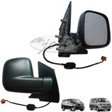 Außenspiegel + Spiegelglas elektrisch verstellbar heizbar rechts für VW T5 03-09