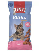 75 g Rinti Extra Bitties Puppy Huhn & Ente