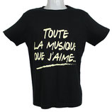 T-shirt Toute la musique