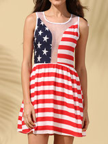 Robe drapeau usa