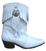 Bottes à franges et concho
