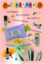 Catalogue des produits de Ludovic en PDF