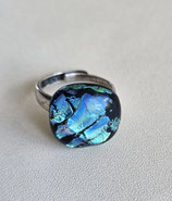 Bague "les précieuses" - bleu lagon - Argent 925