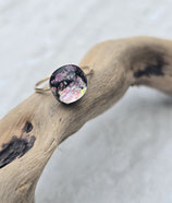 Bague "les préciseuses" - Nébuleuse rose - GOLD FILLED