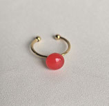 Bague "les raffinées" - Perle corail