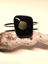 Bracelet "les audacieux" - Spirale dorée