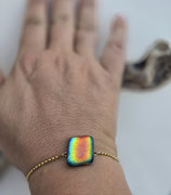 Bracelet "les raffinés" - arc-en-ciel