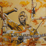 John Lee Hooker Triptychon I, II, III
