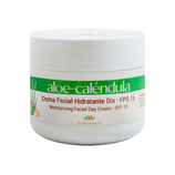Crema Hidratante de Día FPS 15 Aloe + Caléndula 100 ml.