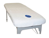 SA02 SÁBANA DE RIZO ALGODÓN AJUSTABLE CON AGUJERO FACIAL. (1 unidad).