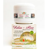 Crema Facial Antiedad 24h Aloe y Baba de Caracol 100 ml.