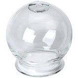Ventosa de cristal. Diámetro 5,5cm
