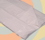Sábana polipropileno plastificada ajustable. COLOR BLANCO (95 x 220 cm) (10 und).
