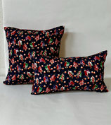 No,3-C【kyoto Cushion Cover】/【舞妓さん & 伏見クリムゾンレッド】Maiko-San(Apprentice Geisha) and Fushimi Crimson Red【舞妓さん & 伏見クリムゾンレッド】