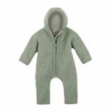 Walkoverall "sage" mit Reissverschluss - 100%Schurwolle Wollwalk