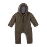 Walkoverall "walnuss" mit Reissverschluss - 100%Schurwolle Wollwalk