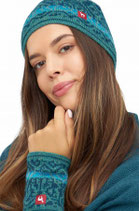 Alpaka Jacquard Mütze CHIMU