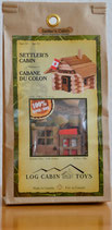Blockhütte - Settler's Cabin - Log Cabin Toys