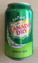 Canada Dry Ginger Ale 330ml Dose (EW)