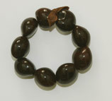 Kukuinuss Armband braun