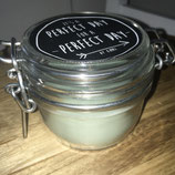 Kaars pale green weckpot "It's a perfect day for a perfect day" small