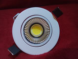 LED Einbau Spot 5 Watt Tageslichtweiß  COB-LED Generation