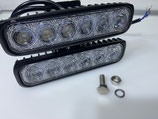 LED Strahler Arbeitsscheinwerfer 36 Watt   ( 2 x 18 Watt)  12/24 Volt