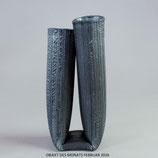 Doppelknick-Vase, Höhe 27cm
