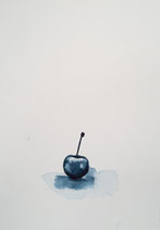 Aquarell Südschwarzwald - Kirsche