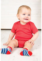 Frugi Body kurzarm einfärbig