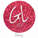 Glitter HTV - Cherry  20" x 12"  - Sheet
