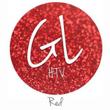 Glitter HTV - Red  20" x 12"  - Sheet