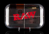 Raw Rolling Tray 17,5x27,5cm Silver