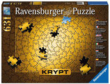 Ravensburger 631 Teile Puzzle Krypt Metallic gold