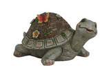 Gartenfigur Schildkröte aus Polyresin 27 cm