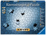 Ravensburger 654 Teile Puzzle Krypt Metallic silber