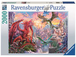 Ravensburger 2000 Teile Puzzle Drachenland