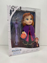 Frozen II Puppe Anna mit Zepter 36 cm