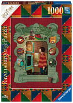Ravensburger 1000 Teile Puzzle  Harry Potter bei der Weasley Familie