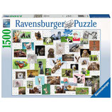 Ravensburger 1500 Teile Puzzle Funny Animals Collage