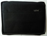 Bibeltasche Fisch groß Schwarz
